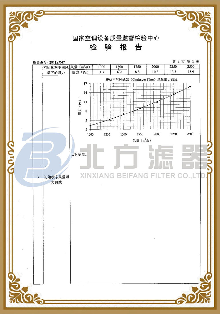 聚結(jié)空氣過濾器檢測(cè)報(bào)告-4